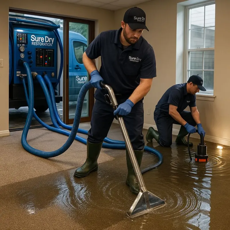 Water Extraction and Removal process in Alexander City, AL